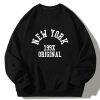 New York Print Relaxed Sweatshirt