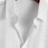 Jacquard Textured Button Up Shirt