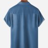 927468c5f68b0ee30549ab33408587505f50d56deddab2fb09b740f2d5080a28.jpg Cocktail Chest Pocket Short Sleeve Hawaiian Shirt