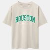 Houston Print Drop Shoulder Oversize T-Shirt