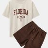 94066d198b2d7aeb5acd3fdf2141819e2a7428633fd47546ebf8b771ca172e8b.jpg Florida Palm Tree Print Heavy Weight Oversize T-Shirt & Corduroy Shorts
