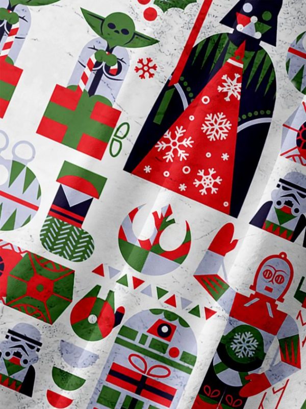 Christmas Chest Pocket Short Sleeve Shirt