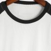Muscle Fit Paneled Textured T-Shirt