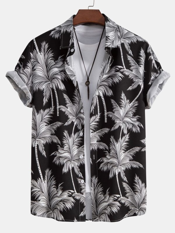 9b83508126daef5b9c5c06524479a64f7a692a56549299a2b42f371b95f7d1c4.jpg Palm Tree Print Button Up Shirt & Swim Short