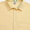 Hardaddy Cotton Floral Contrast Long Sleeve Shirt