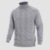 a174800cf399290f6a13f0b93595e4287e5e5510da48907b299ff08d697d6b1d.jpg Men's Turtleneck Sweater Heavyweight Long Sleeves Cotton Pullover Knitted Casual Sweatshirt