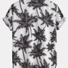 a33bbbfb66483e53581d0962b21f60b7de5632aff0f5c955112fe618a11ddd2f.jpg Palm Tree Print Button Up Shirt & Swim Short