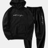 Chicago Print Raglan Hoodie & & Jogger Pants