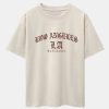 Gothic Los Angeles Print Oversize T-Shirt
