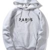 Paris Print Raglan Hoodie & Jogger Pants