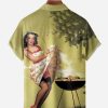 a772db395cfe13933025a63225db44692c53ab64b11628bc5b2ceeeeca1fb3e5.jpg Retro Beauty Chest Pocket Short Sleeve Hawaiian Shirt
