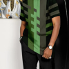 Men's Casual Colorblock Walking Suit-030