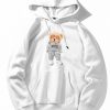 Rich Bear Print Hoodie