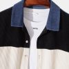 Patchwork Corduroy Shirt