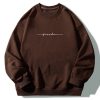 Freedom Print Relaxed Sweatshirt