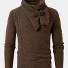Detachable Scarf Neck Sweater