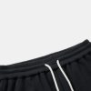 Heavy Weight Oversize T-Shirt &  Loose Fit Drawstring Waffle Shorts