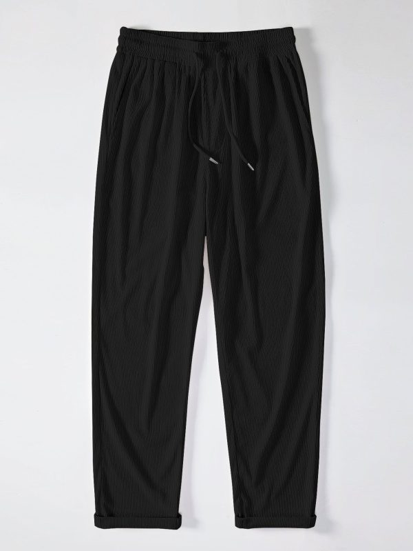 Straight Leg Corduroy Pants