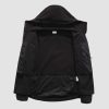 Men's Hoodie Fleece Jacket with 6 Zip-Pockets Warm Winter Jacket Military Tactical Jacket