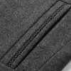 Stand Collar Wool Blended Blazer