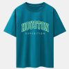 Houston Print Drop Shoulder Oversize T-Shirt