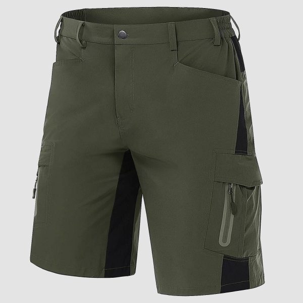 Men's Quick Dry Hiking Shorts with 7 Pockets Athletic Workout Shorts