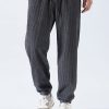 Drawstring Corduroy Pants