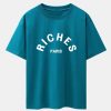 Riches Paris Print Oversize T-Shirt