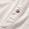Long Sleeve Polo Collar Corduroy Shirt