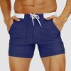 b8f7063c1a076de3fffd626ddc5cc3b62a4350ee6ca63683fe67fa6a362a38cf.jpg Men's Swim Trunks Square Leg with Pockets Mesh Lining Beach Shorts Underwear