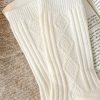 Wool-Mix Solid Crew Socks