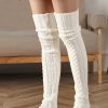 Solid Over The Knee Socks