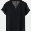 Geometry Textured Cuban Shirt & Shorts