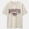bdfce75aba2f13d35e65d2c34e69c95f3d22edafb8ca37f284dabd91a59deff5.jpg Manhattan Varsity Print Heavy Weight Oversize T-Shirt