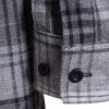 Plaid Pocket Front Button Up Shirt