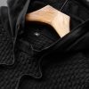 Knit Hooded Sweater