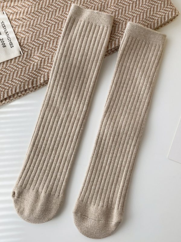 Solid Crew Socks