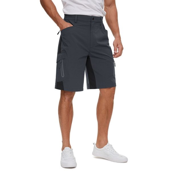 bf24dd3ccc02522596698ca29f4970afdf027aa172547db7a357834e97621eda.jpg Men's Outdoor Running Cargo Shorts
