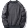 Basic Crew Neck Sweatshirt & Jogger Pants