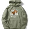 Money Bear Print Hoodie