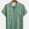 c03d2487a58802830909e27af0e4cbc9f9d2f8fae898b9bc34a1b25e13d18634.jpg Tropical Floral Print Short Sleeve Casual Shirt