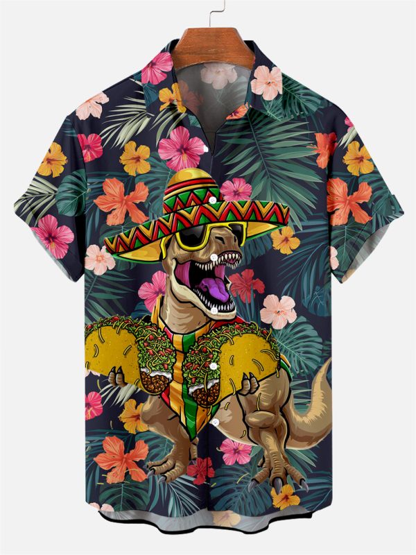 c08147bc513b3ee16a8cb65c7124ebd39a88a04efcdcd4056e565819572b7666.jpg Suitmens Men's Tiki Party Hawaiian Vacation Print Three-Piece Set 029