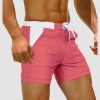 c211aad57c0141c5cc74ebf42851a4c205e5c350da5a8eefa805c6ffb211fcd1.jpg Men's Swim Trunks Square Leg with Pockets Mesh Lining Beach Shorts Underwear