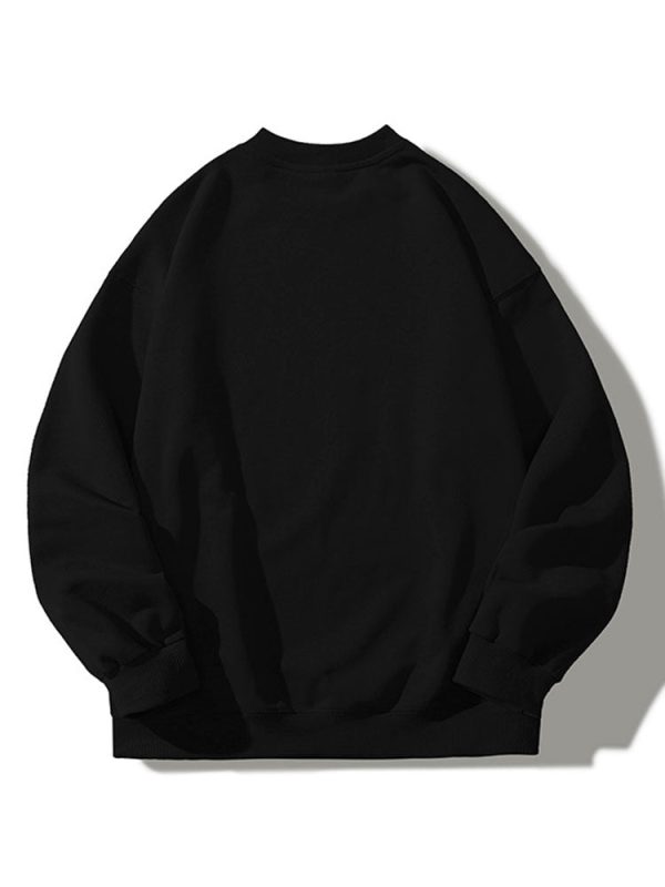 Robot Bear Crew Neck Relaxed Sweatshirt