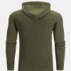 Slim Fit Raglan Sleeve Hooded Sweater