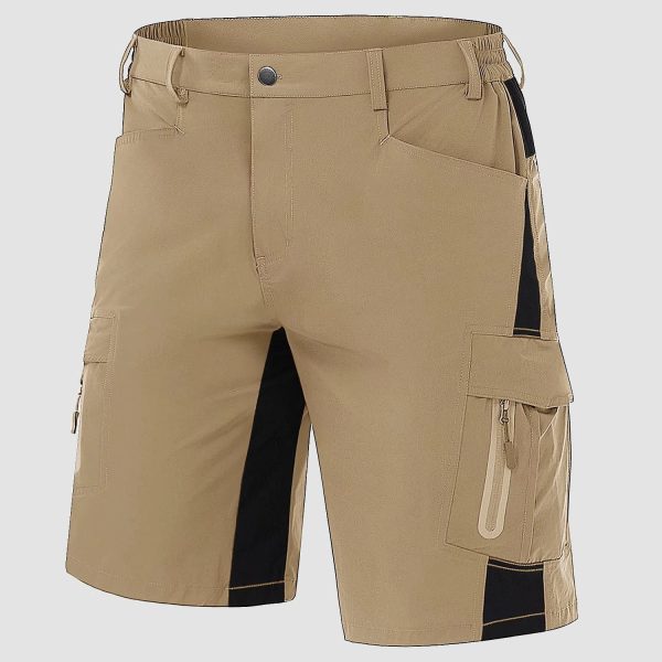 Men's Quick Dry Hiking Shorts with 7 Pockets Athletic Workout Shorts