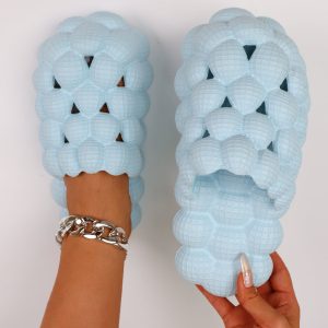 c4c96f5459de17d04f99c7f03b7152b11bbd668e9b3ed4be3f7c93be2b9e4801.jpg Puffy Thick-soled Bubble Shoes With Lychee Design