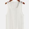 Textured Knit Sweater Tank Top