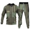 Men's Personalized Printed Hoodie Set 018