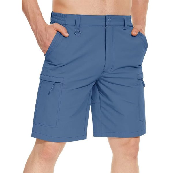 c65ab2fa6e91bda7e3e9fcc3219c4e45bd160bb262d221b4dbcd5a4c93b0be85.jpg Men's Casual Quick-Dry 5 Pockets Cargo Short
